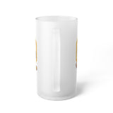 Poppin Bottles Frosted Glass Mug