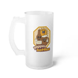 Poppin Bottles Frosted Glass Mug